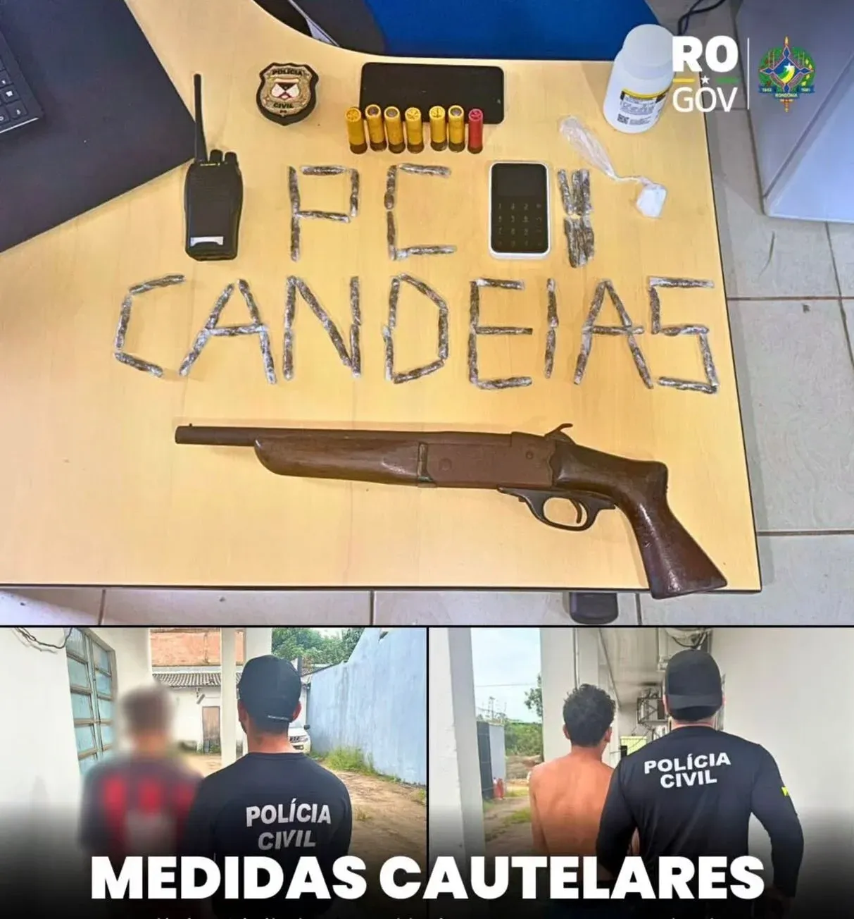 Operação da Polícia Civil prende suspeito de homicídio e apreende drogas e arma