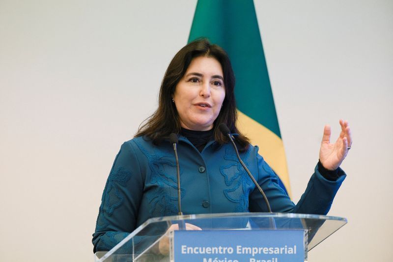 Tebet se emociona na despedida e confirma conversa com sucessor