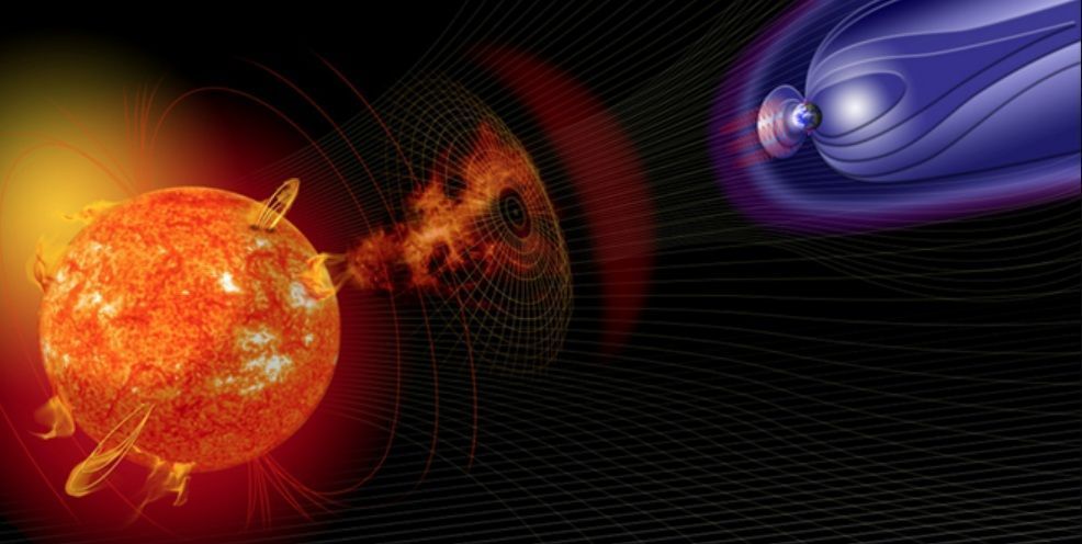 Tempestade solar moderada atingirá a Terra após forte erupção no Sol