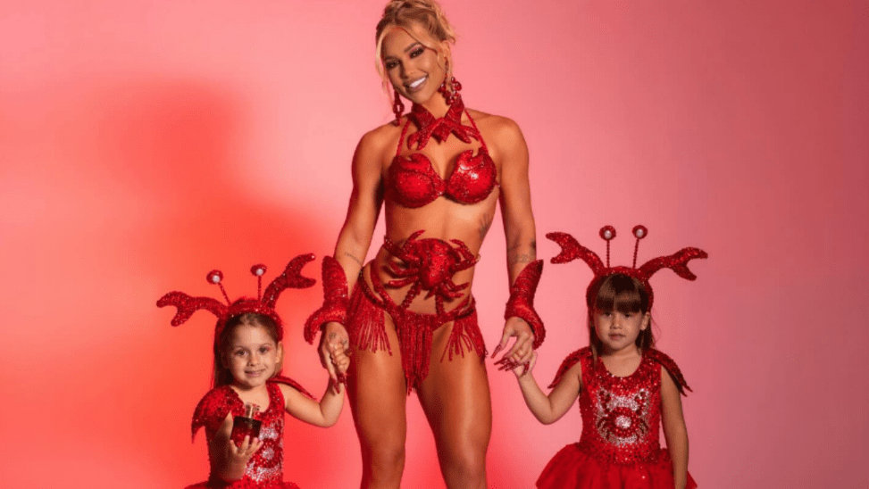 Virginia Fonseca posta foto com filhas e Vini Jr. deixa recado carinhoso