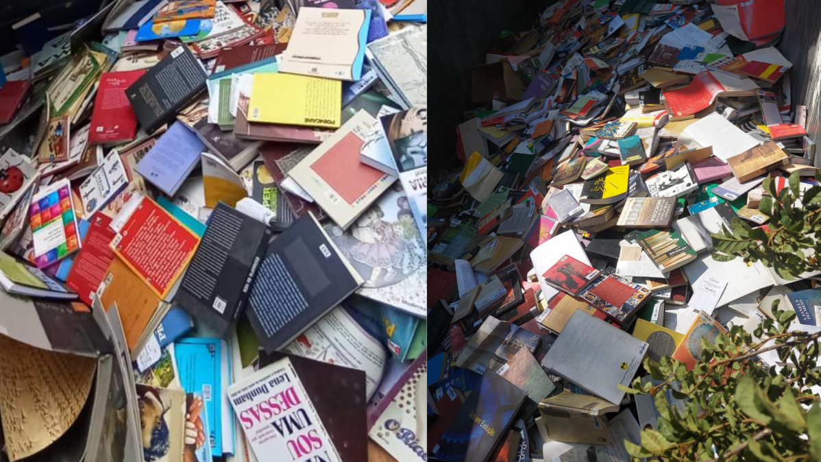 40 mil livros descartados em Osasco: Cultura diz estar acompanhando caso