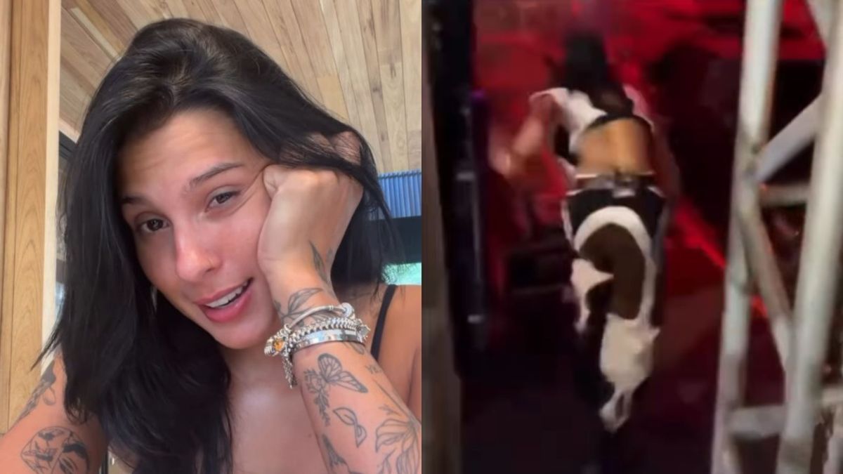 Ana Castela leva tombo ao subir em palco: “Fiquei numa raiva”; confira