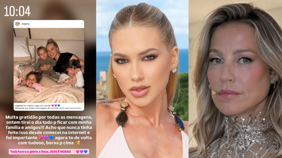 Após polêmica com Luana Piovani, Virginia agradece apoio de fãs