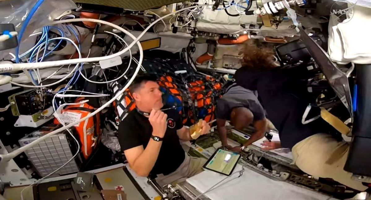 Astronautas da Artemis II “lambem até a colher” durante refeição espacial