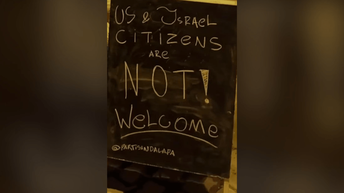 Bar no Rio é multado após restrição contra cidadãos dos EUA e de Israel