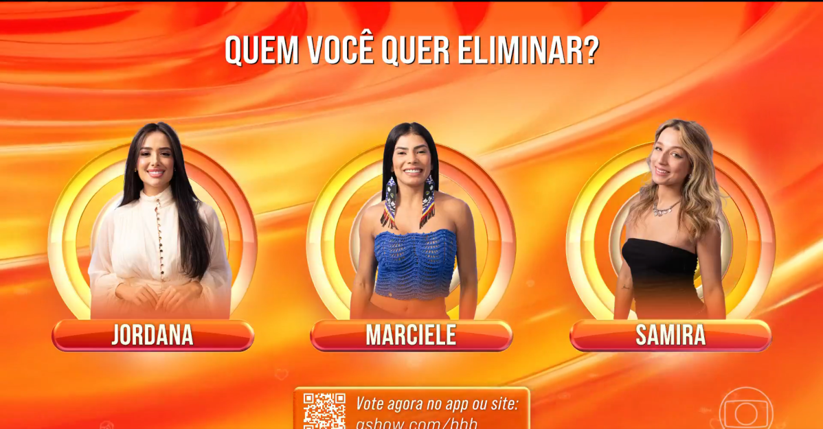 Enquete BBB 26: quem você quer eliminar no 14º Paredão?