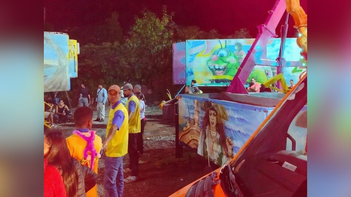 Falha em brinquedo de parque deixa jovem morta e outros três feridos em MG