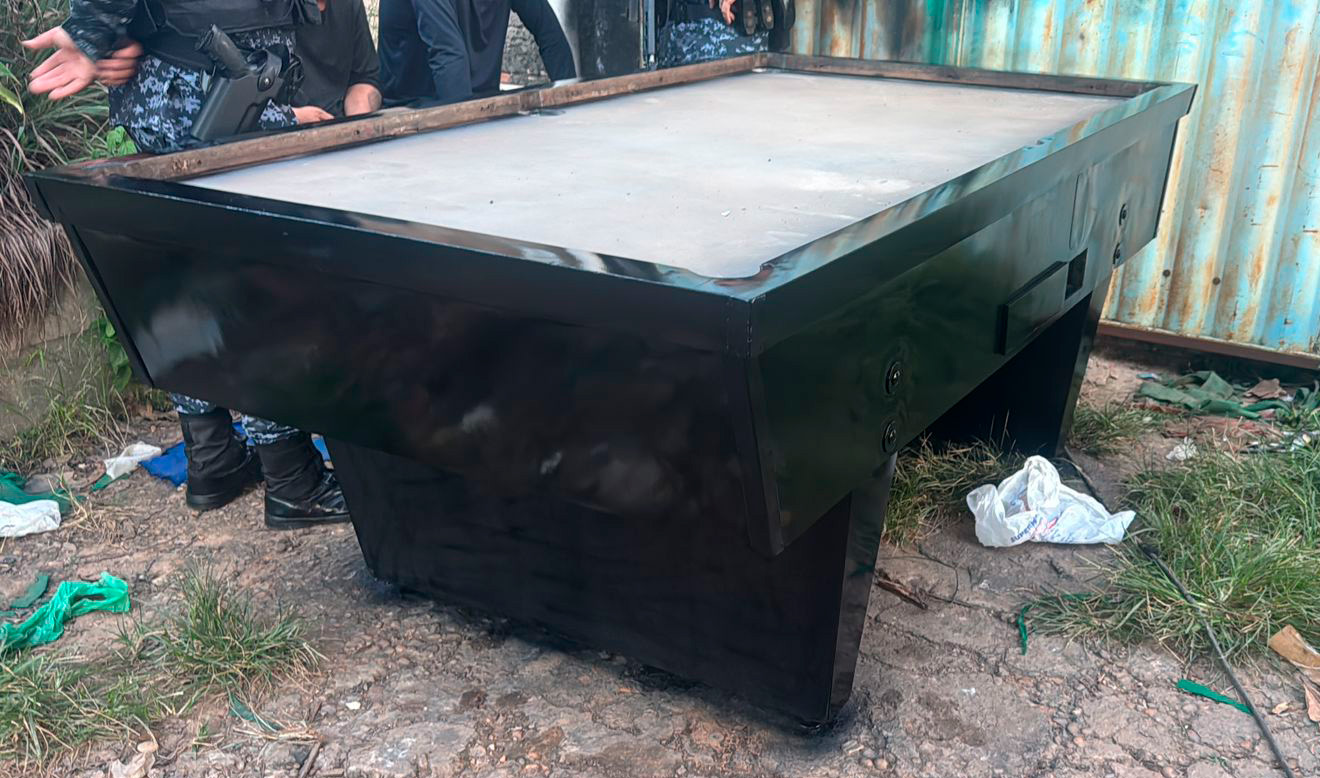 JI-PARANÁ – POLÍCIA MILITAR RECUPERA MESA DE SINUCA FURTADA E CONDUZ ENVOLVIDOS