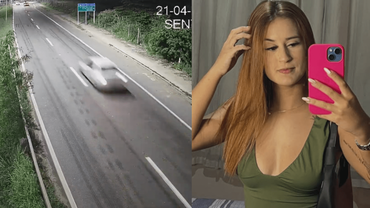 Jovem morre após carro capotar durante racha no ES; veja vídeo