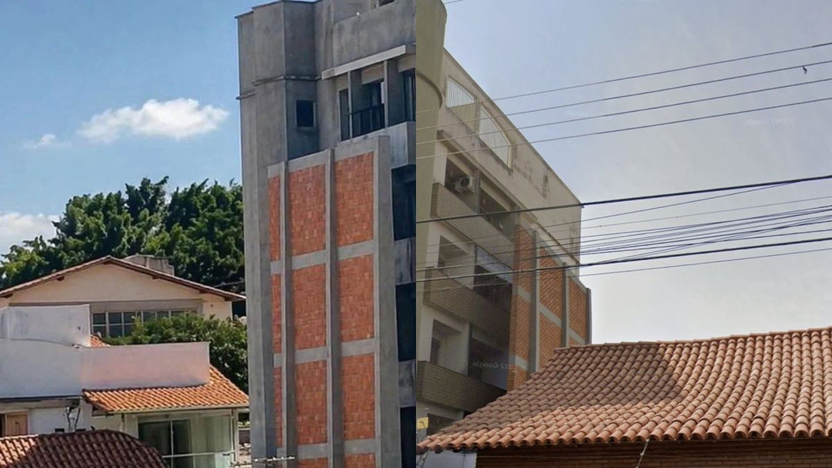Muro entre casa e prédio viraliza 25 anos após construção em MG; entenda