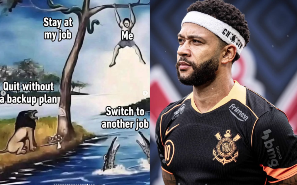 Postagem “enigmática” de Memphis divide torcida do Corinthians nas redes