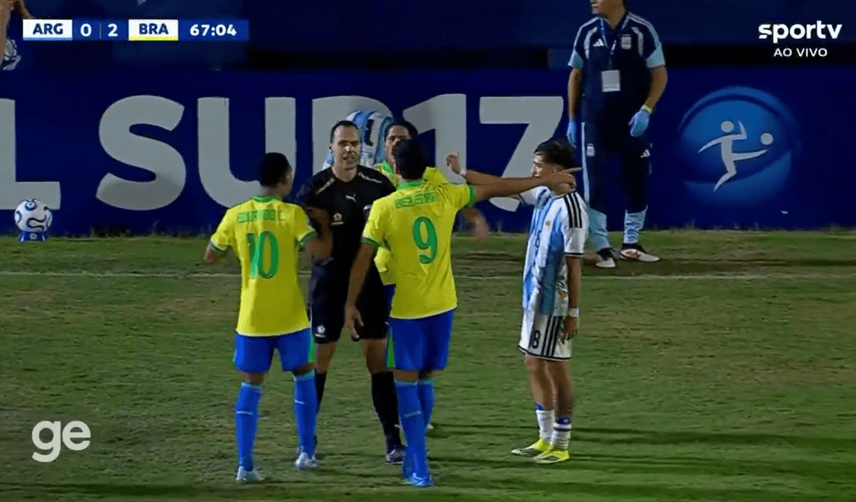 Seleção denuncia caso de racismo em jogo contra Argentina pelo sub-17