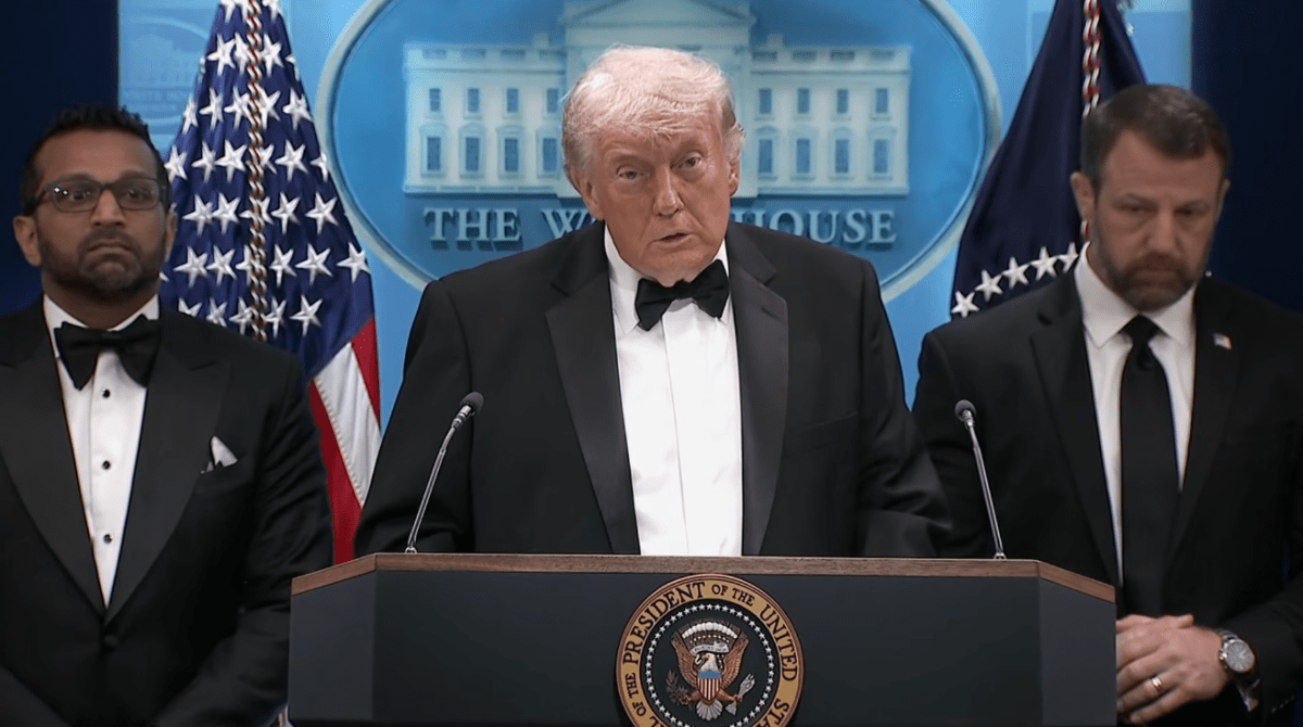 Trump: Peço que resolvamos nossas diferenças em paz