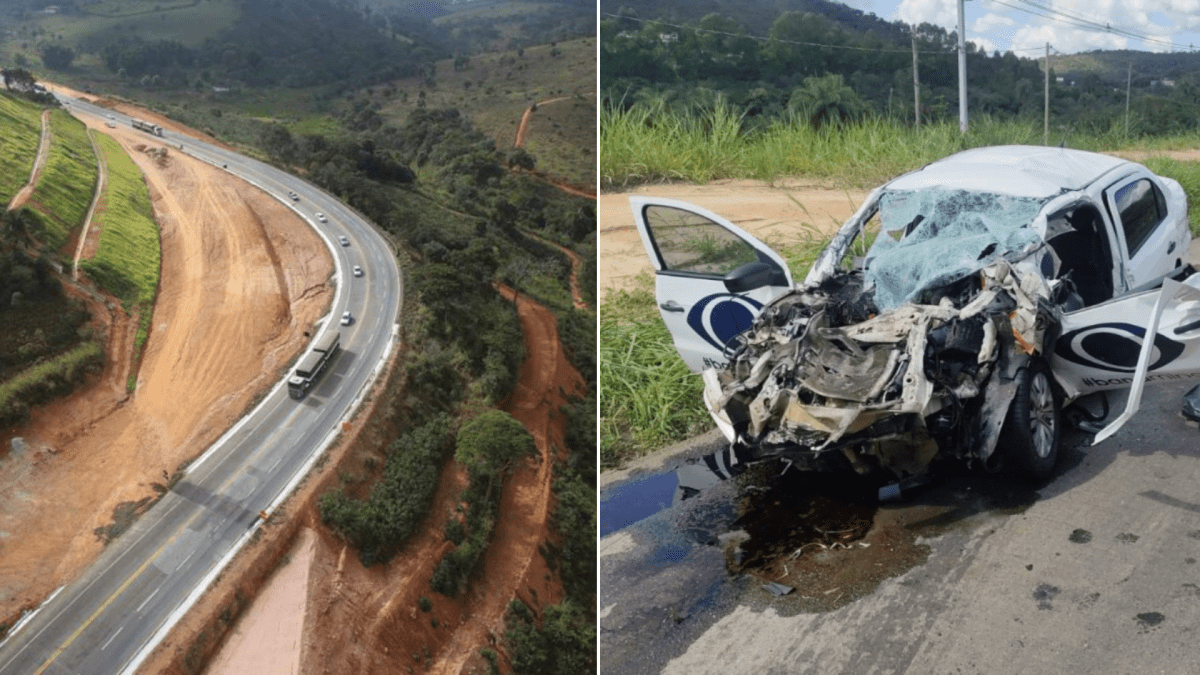 Veja como é a “BR da morte”, rodovia onde equipe da Band sofreu acidente