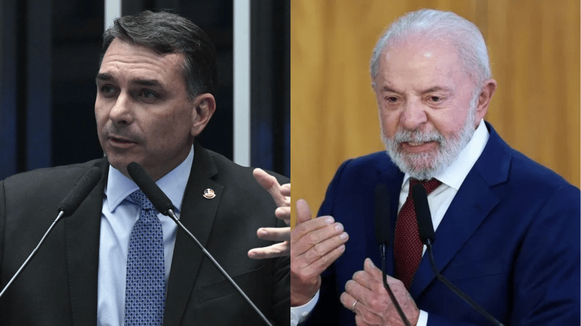 Veritá: Flávio venceria Lula no 2º turno por 42,8% a 38,4%