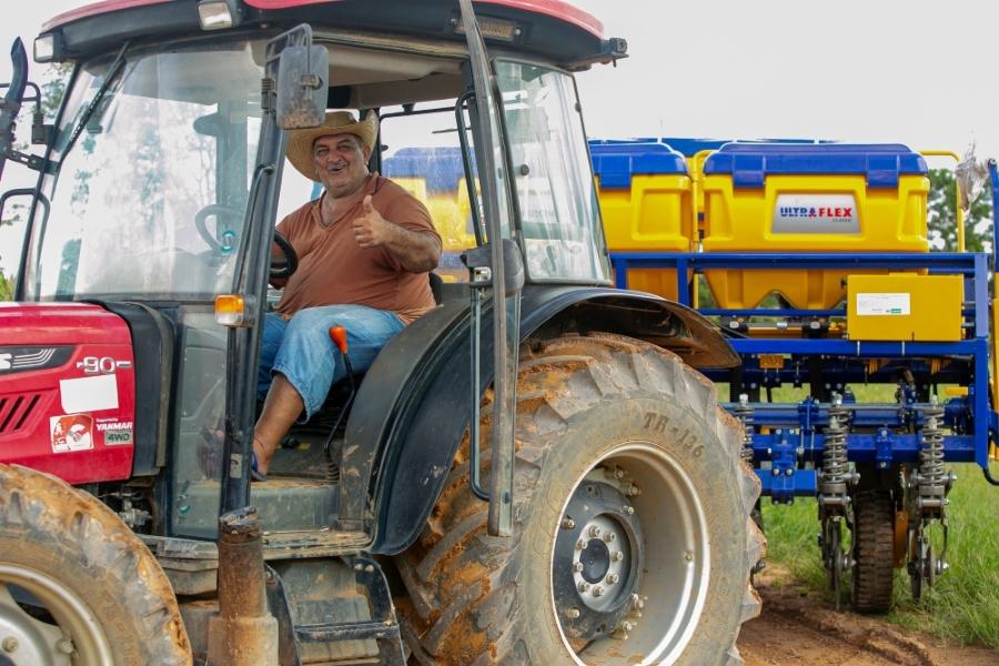 Alero no Agro: emenda garante plantadeira de alta tecnologia para produtores rurais de Ariquemes