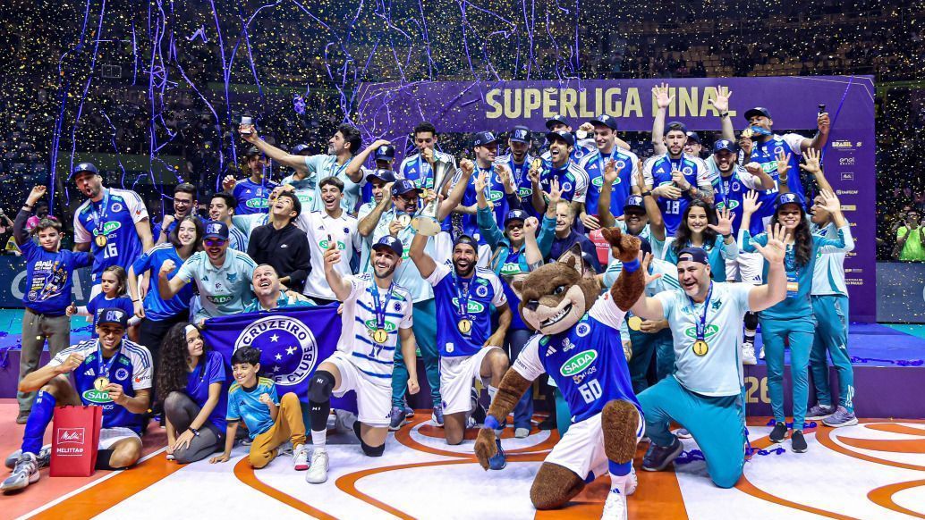 Cruzeiro amplia hegemonia como maior campeão da Superliga; veja ranking