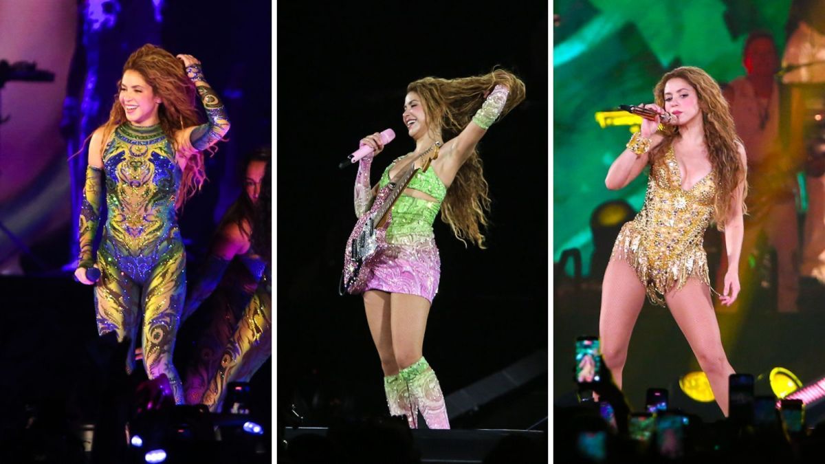 De brilho a transparência: todos os detalhes dos looks de Shakira no Rio