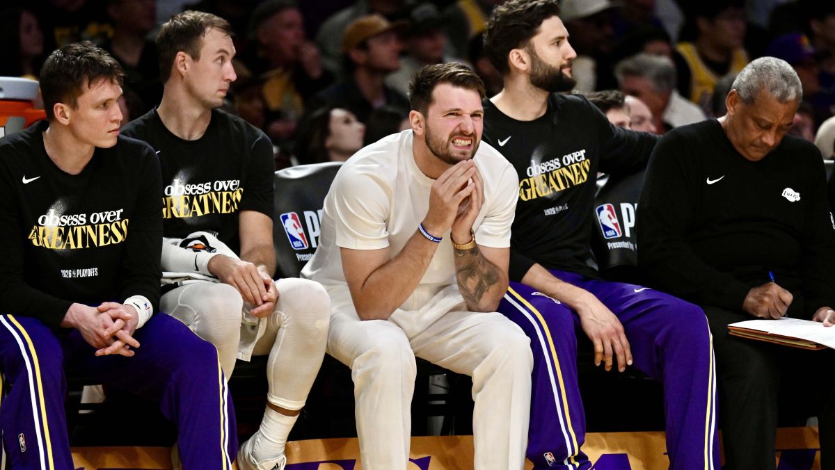 Doncic diz estar frustrado com lesão e não sabe quando volta aos Lakers