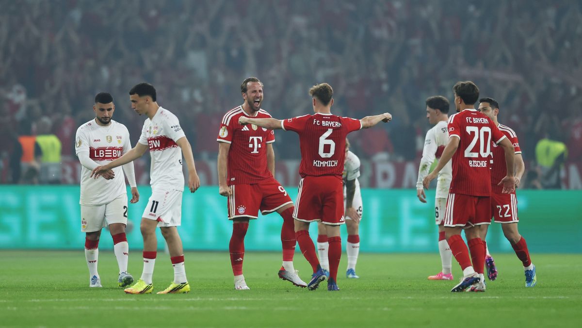 Kane brilha, Bayern goleia Stuttgart e conquista a Copa da Alemanha