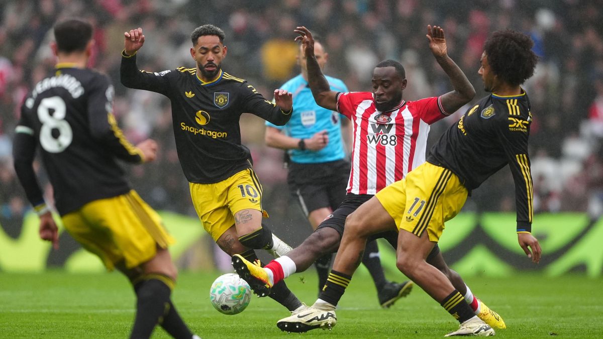 Matheus Cunha vai mal, e United empata com Sunderland pela Premier League