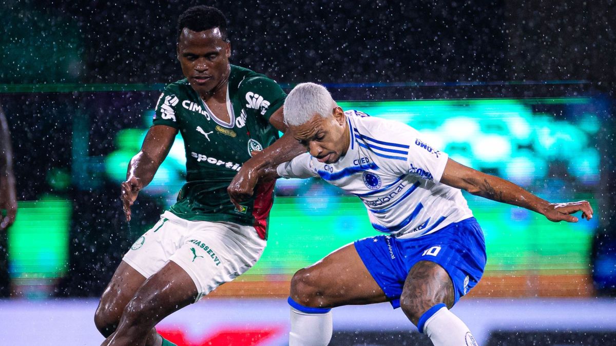 Palmeiras empata com Cruzeiro e chega a 3º jogo sem vitória no Brasileirão