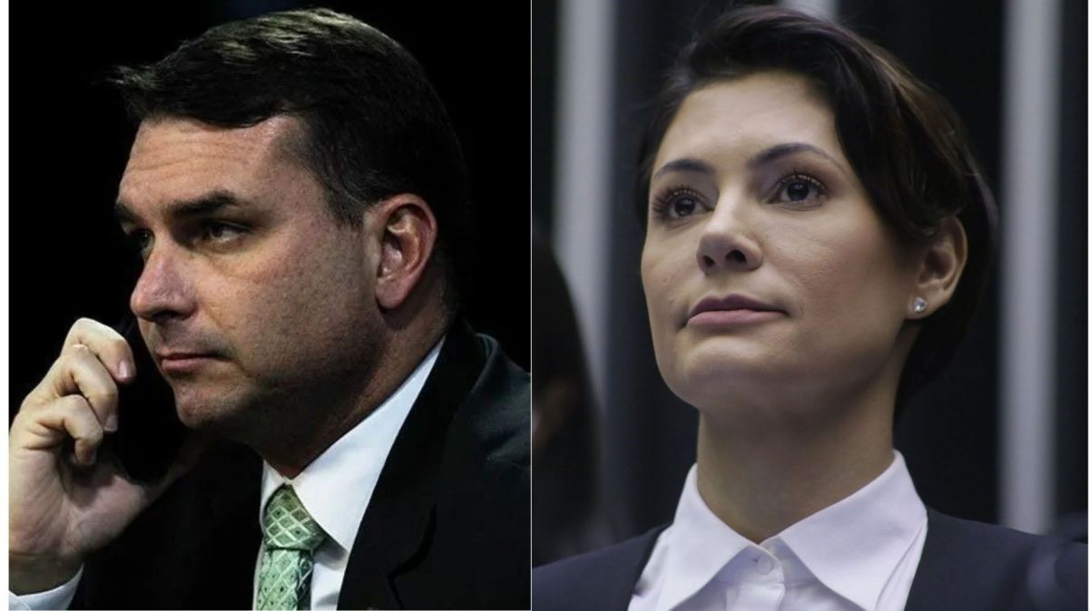 Tem que perguntar para o Flávio, diz Michelle sobre áudio dele para Vorcaro