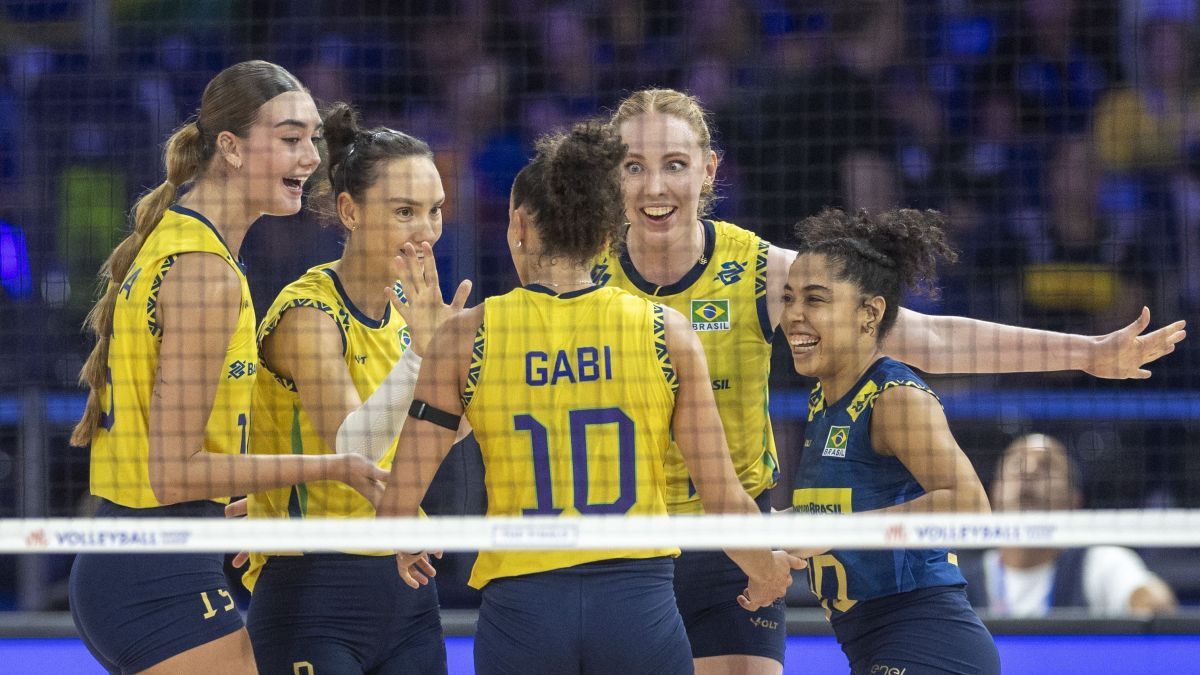 Brasil x Holanda: horário e onde assistir à Liga das Nações de Vôlei