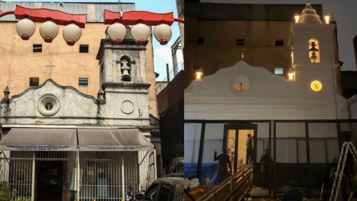 Capela reabre em SP após descoberta de ossos revelar passado de escravidão