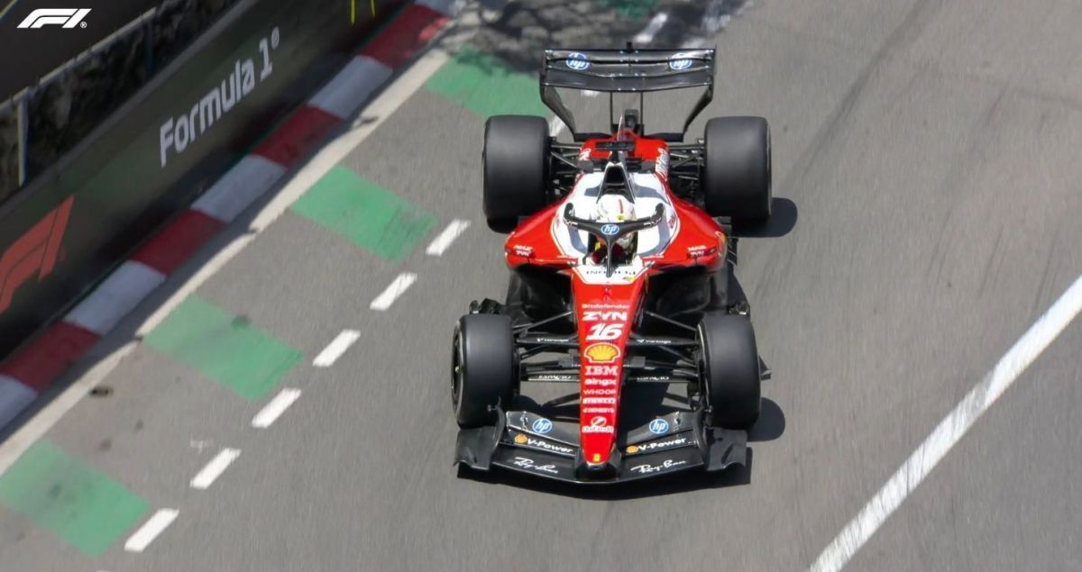 Com Leclerc, Ferrari dita ritmo no primeiro treino livre no GP de Mônaco