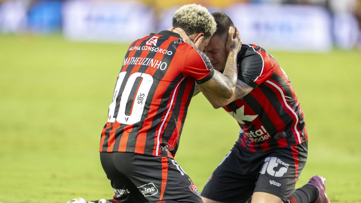 Copa do Nordeste: Vitória vira contra o Fortaleza e sai na frente na final