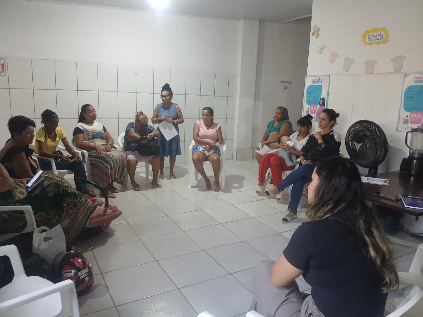 Cras Paulo Freire promove roda de conversa sobre o combate à violência contra as mulheres