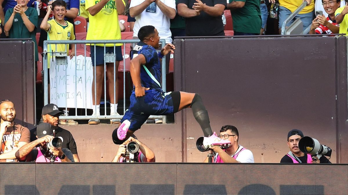 Endrick brilha, Brasil vence o Egito e encerra preparação para a Copa