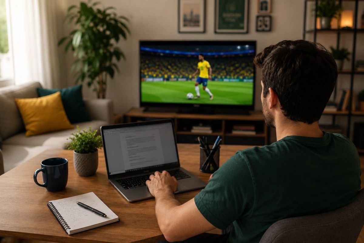 Home office durante jogos do Brasil: especialista explica as regras da CLT
