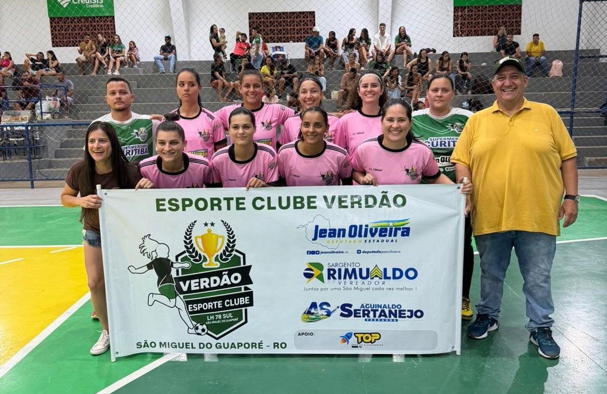 Jean Oliveira parabeniza Verdão Feminino por virada histórica e conquista do título em Nova Brasilândia