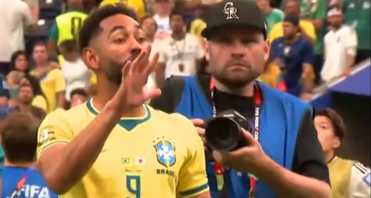 Matheus Cunha devolve provocação do Japão após vitória: “Tenho cinco”