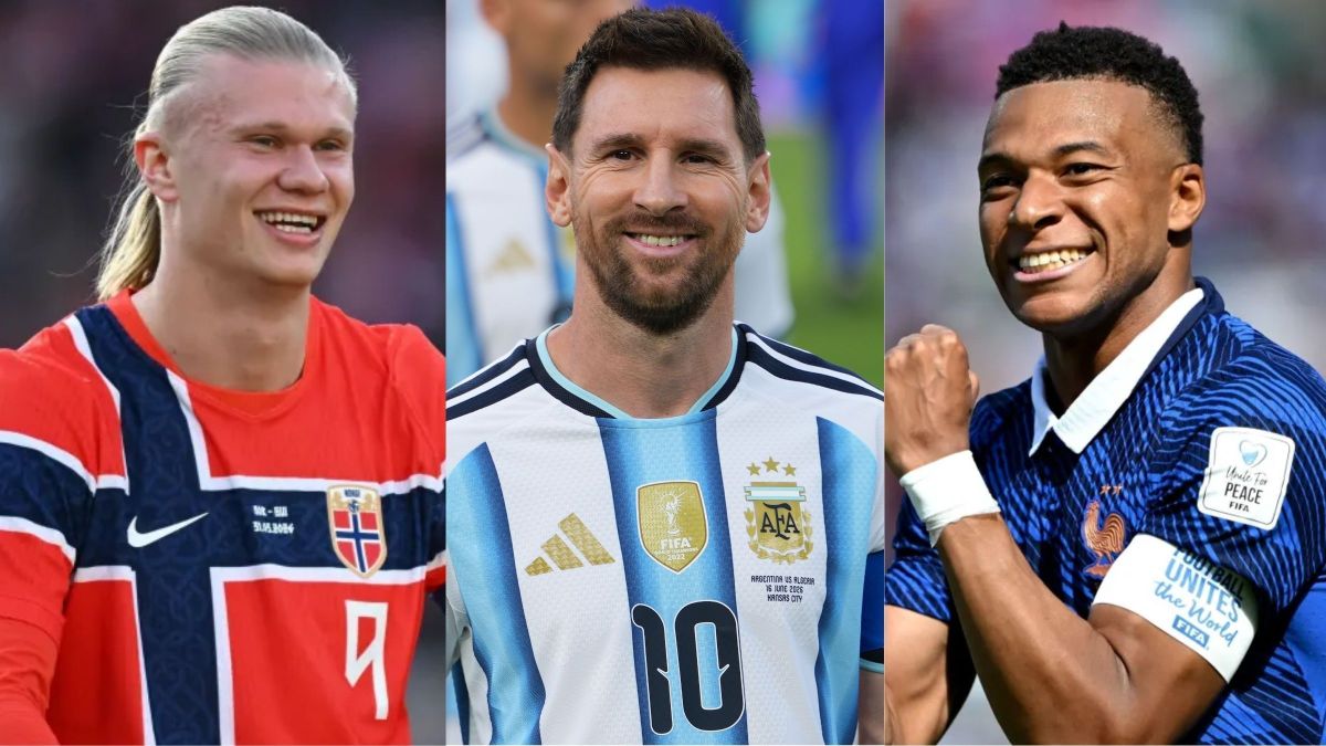 Messi, Mbappé e Haaland travam disputa emocionante por artilharia da Copa