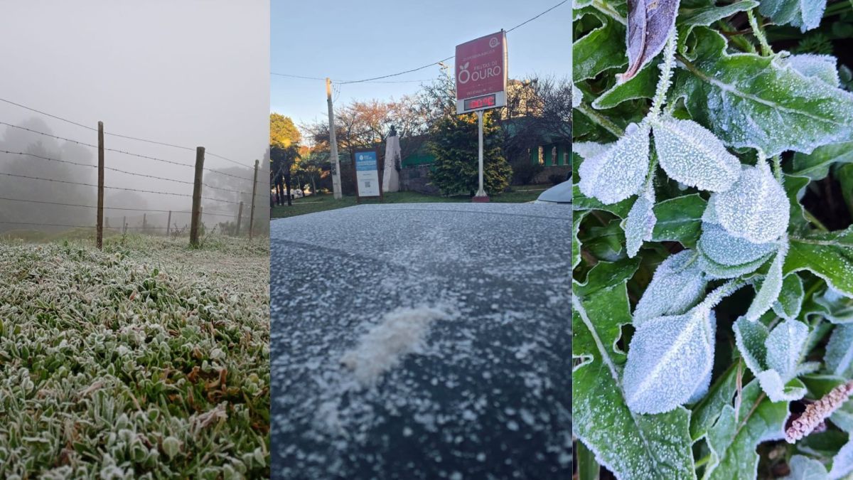 Porto Alegre tem menor temperatura do ano; RS registra frio abaixo de 0°C