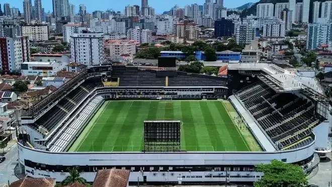 Santos quer ampliar serviços na Vila Belmiro antes de reconstrução