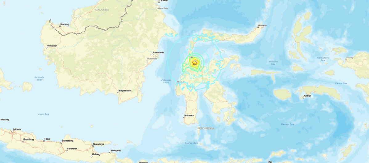 Terremoto de magnitude 6,7 atinge ilha na Indonésia