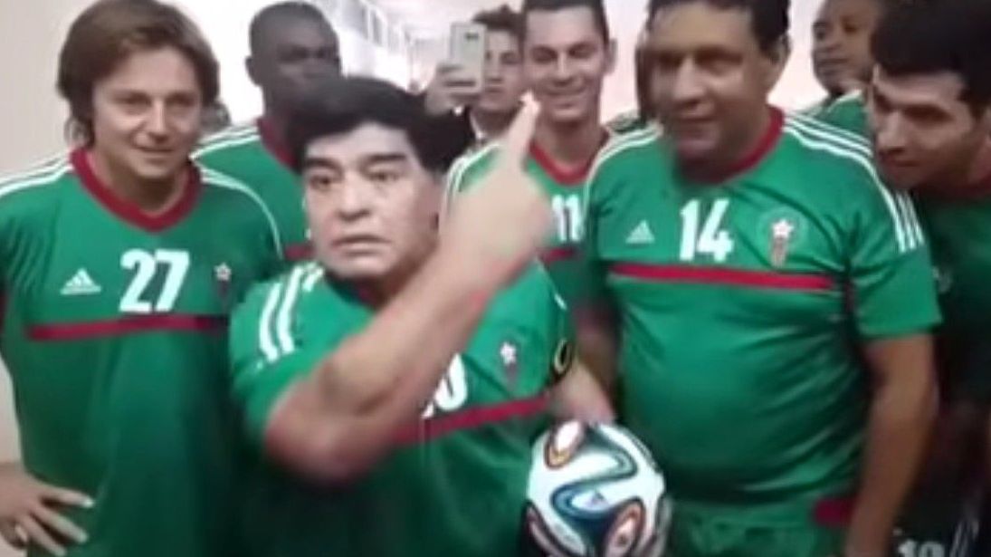 “A jugar”: jogo de Maradona em 2015 gerou meme viralizado na Copa de 2026