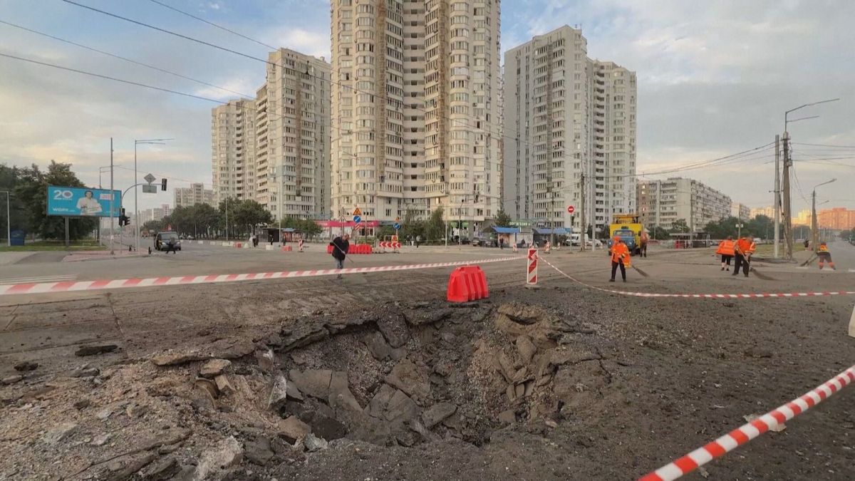 Ataque da Rússia contra Kiev deixa pelo menos 10 feridos