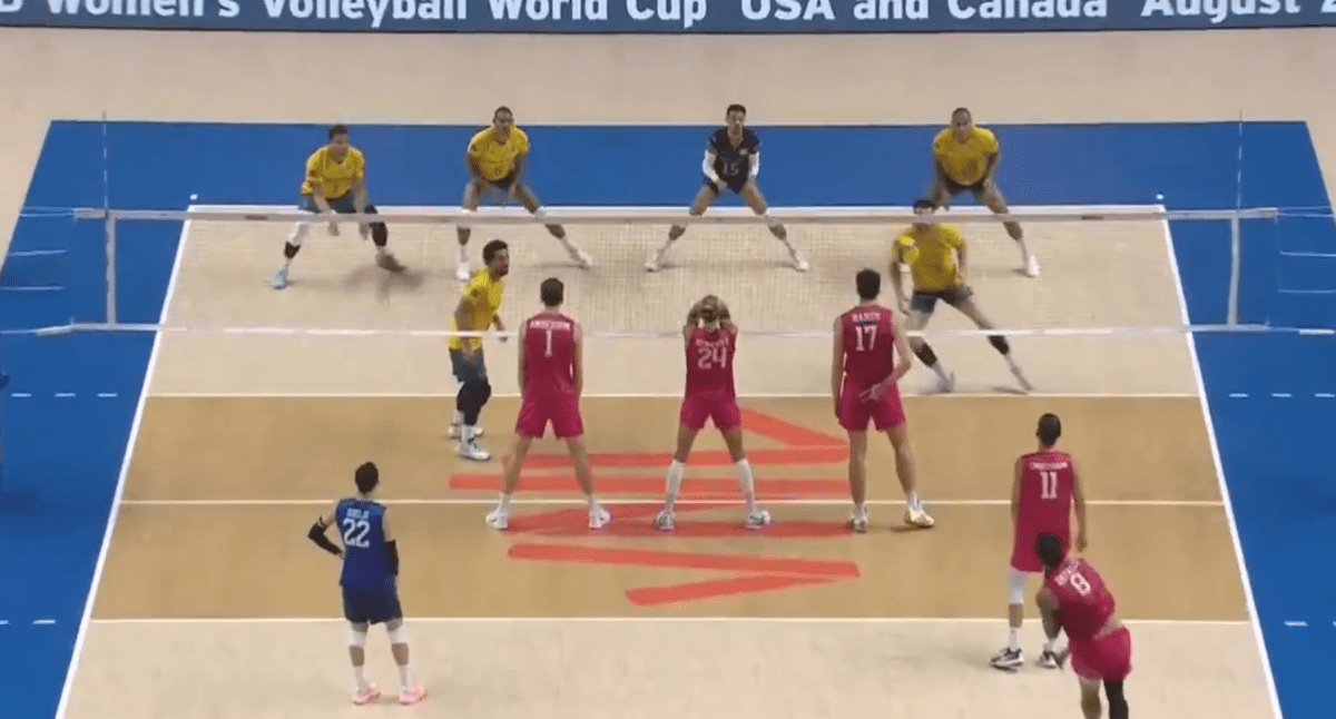 Brasil perde para EUA e segue fora da zona de classificação na VNL