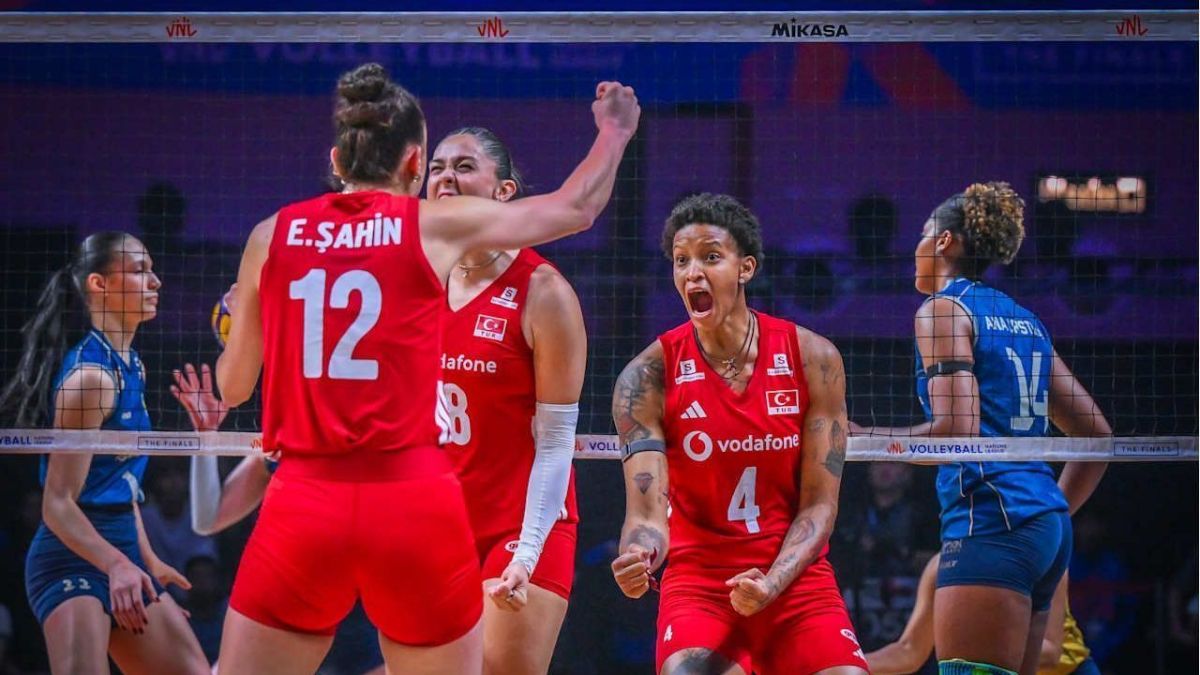 Brasil perde para Turquia e amarga quinto vice na VNL feminina