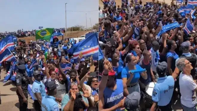 Cabo Verde desembarca com festa após campanha histórica na Copa
