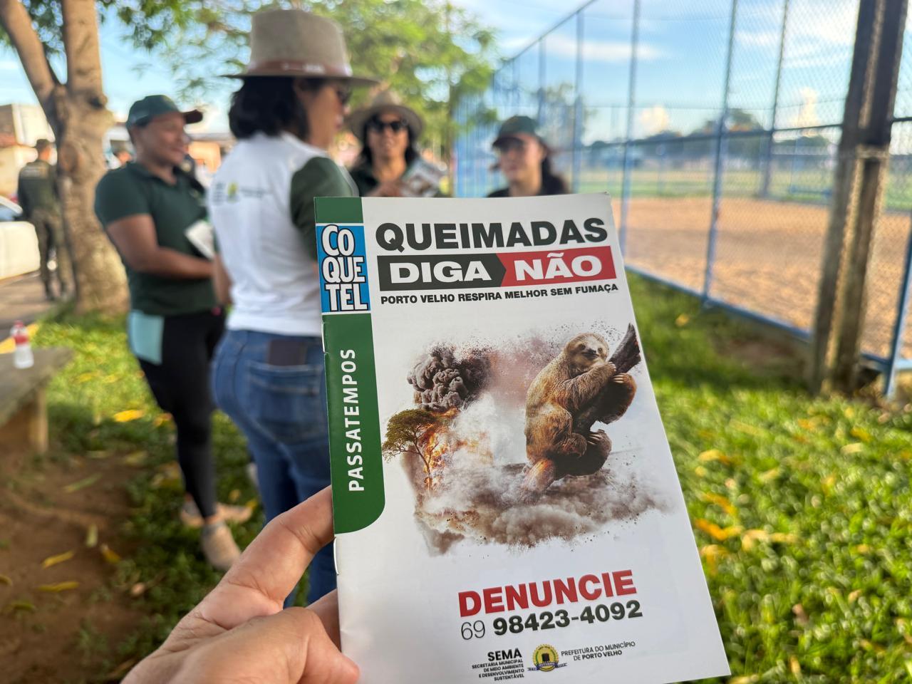 Capital intensifica campanha educativa para prevenir queimadas durante o verão amazônico