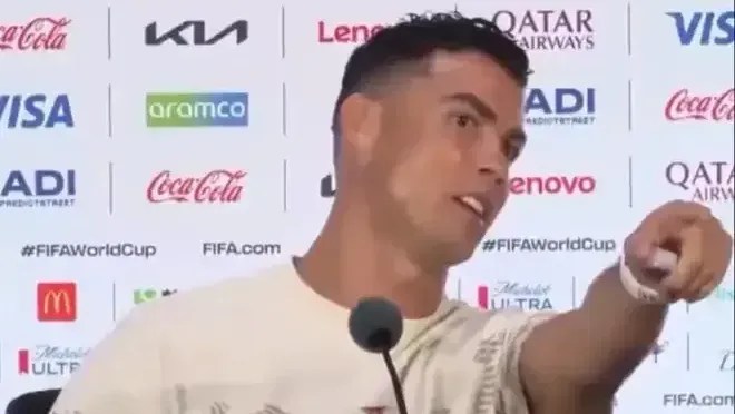 Cristiano Ronaldo alfineta jornalista brasileiro: “Não gosta de mim”