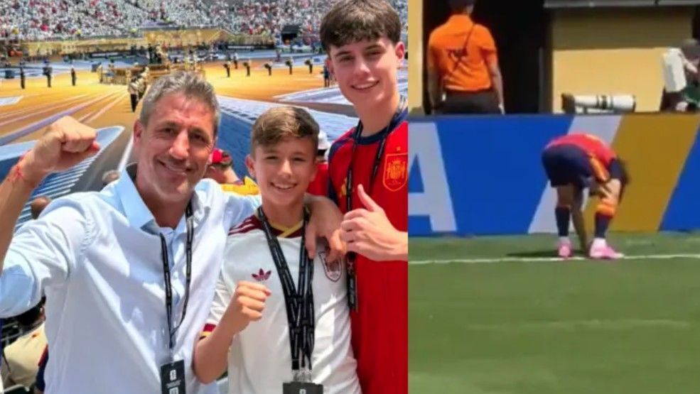 Cucurella enterra moeda e repete superstição da Espanha campeã de 2010