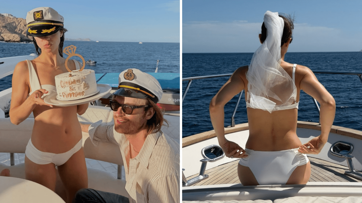 Finneas publica foto ousada da noiva Claudia Sulewski; veja