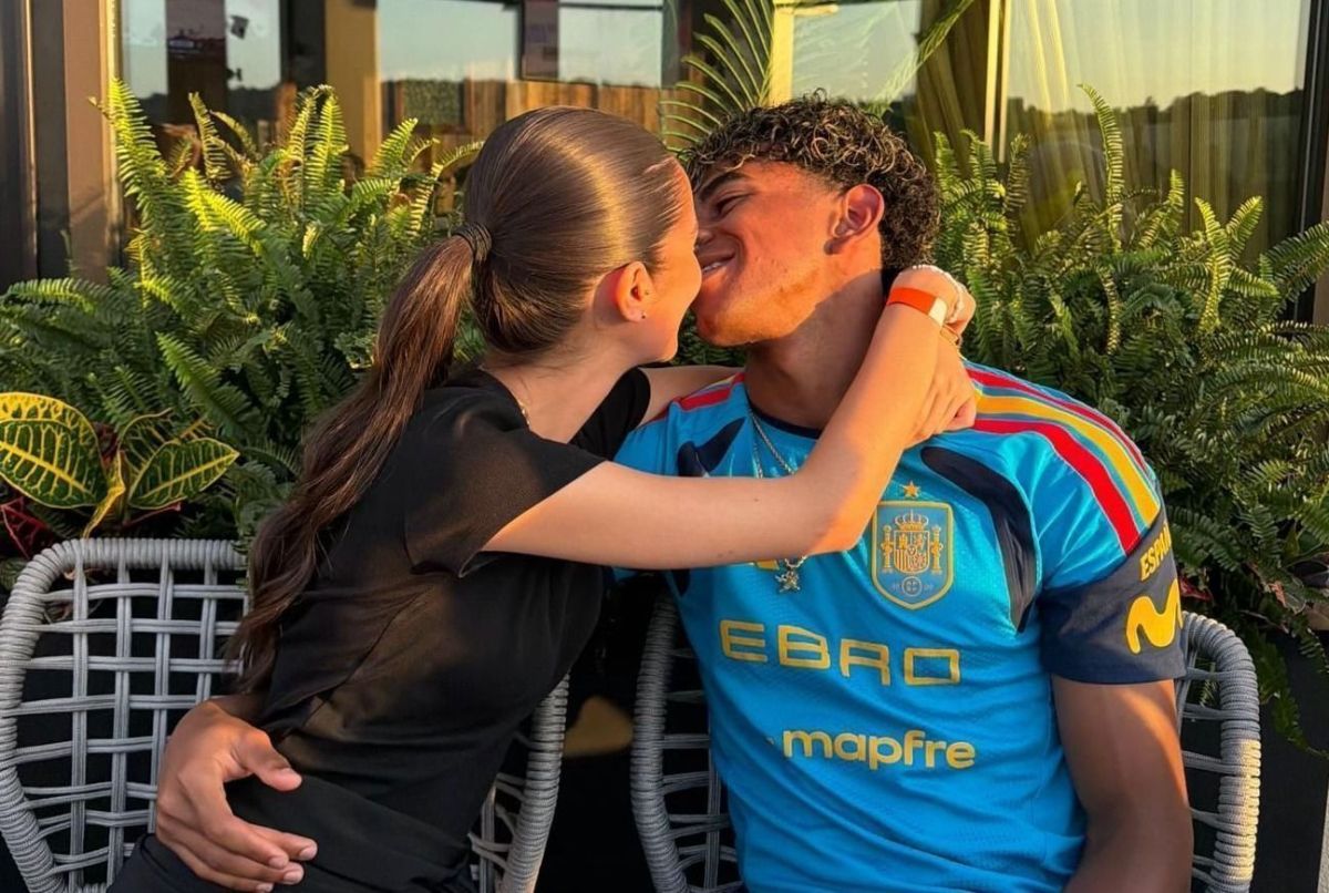 Inés García posta fotos aos beijos com Yamal antes de decisão da Copa; veja